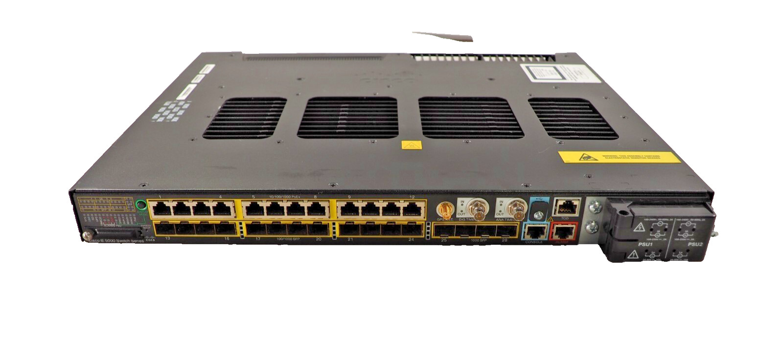 Cisco Industrial Ethernet 5000 Series IE-5000-16S12P 16x1G SFP 12x1000 Switch