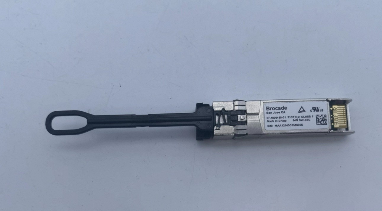 57-1000495-01 Brocade 64Gb Fibre FC SFP+ Optical Transceiver 850nm SW-SEC