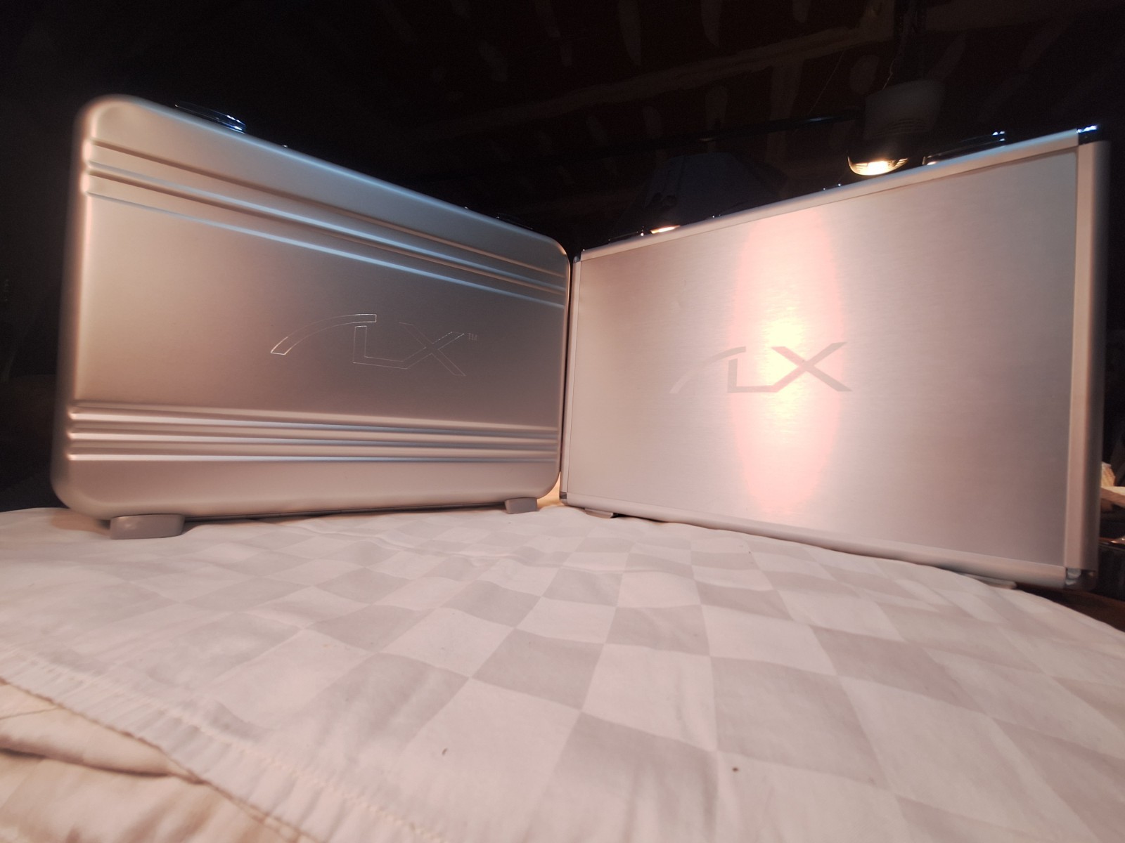 Alienware ALX & Matias Laptop Armor Aluminum Laptop Cases RARE Complete Lot