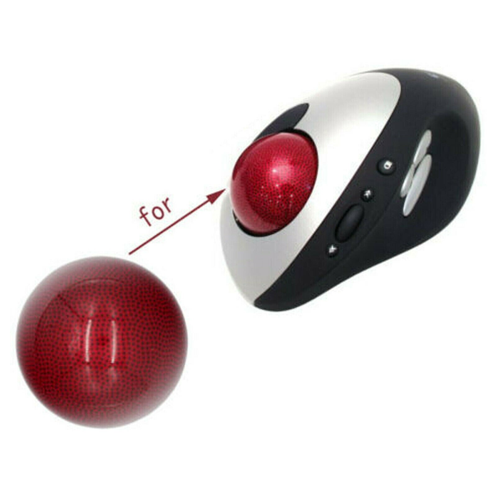 For Logitech Cordless Optical Trackman T-RB22 Mouse Mouse Ball Trackball Spare