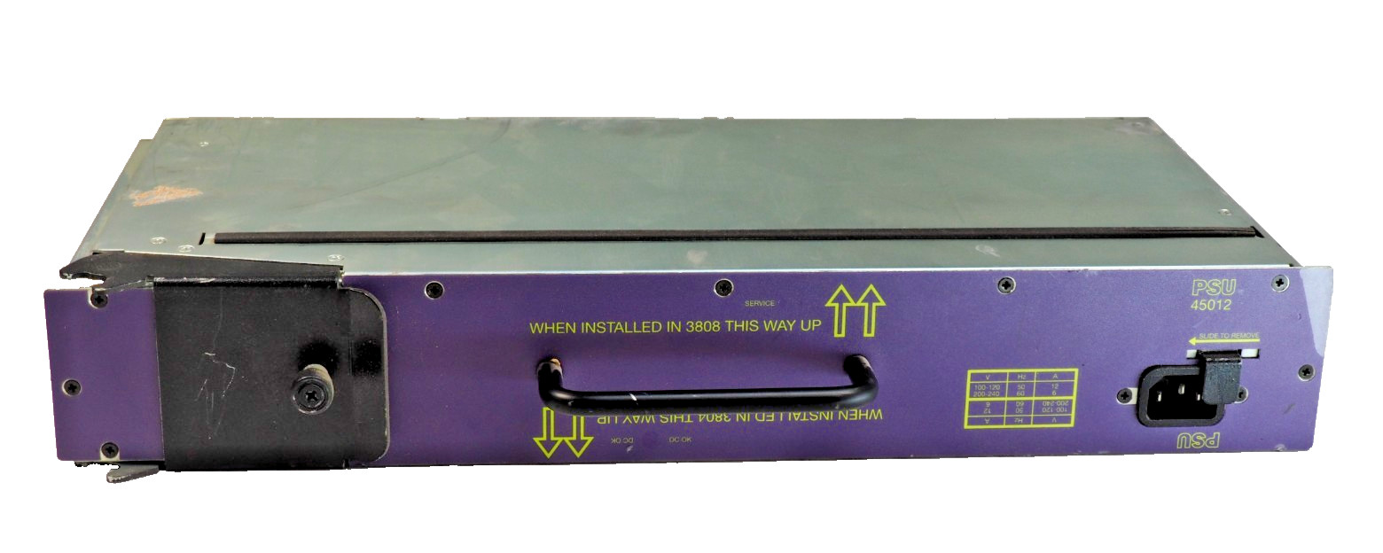 Martek Power PS2256 Extreme Networks Alpine 3800 Series 45012 Power Supply