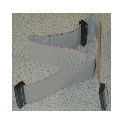 40 Pin IDE Ribbon Cable 18 Inch 40 Wire PATA 2 Device 3 Connector HDD