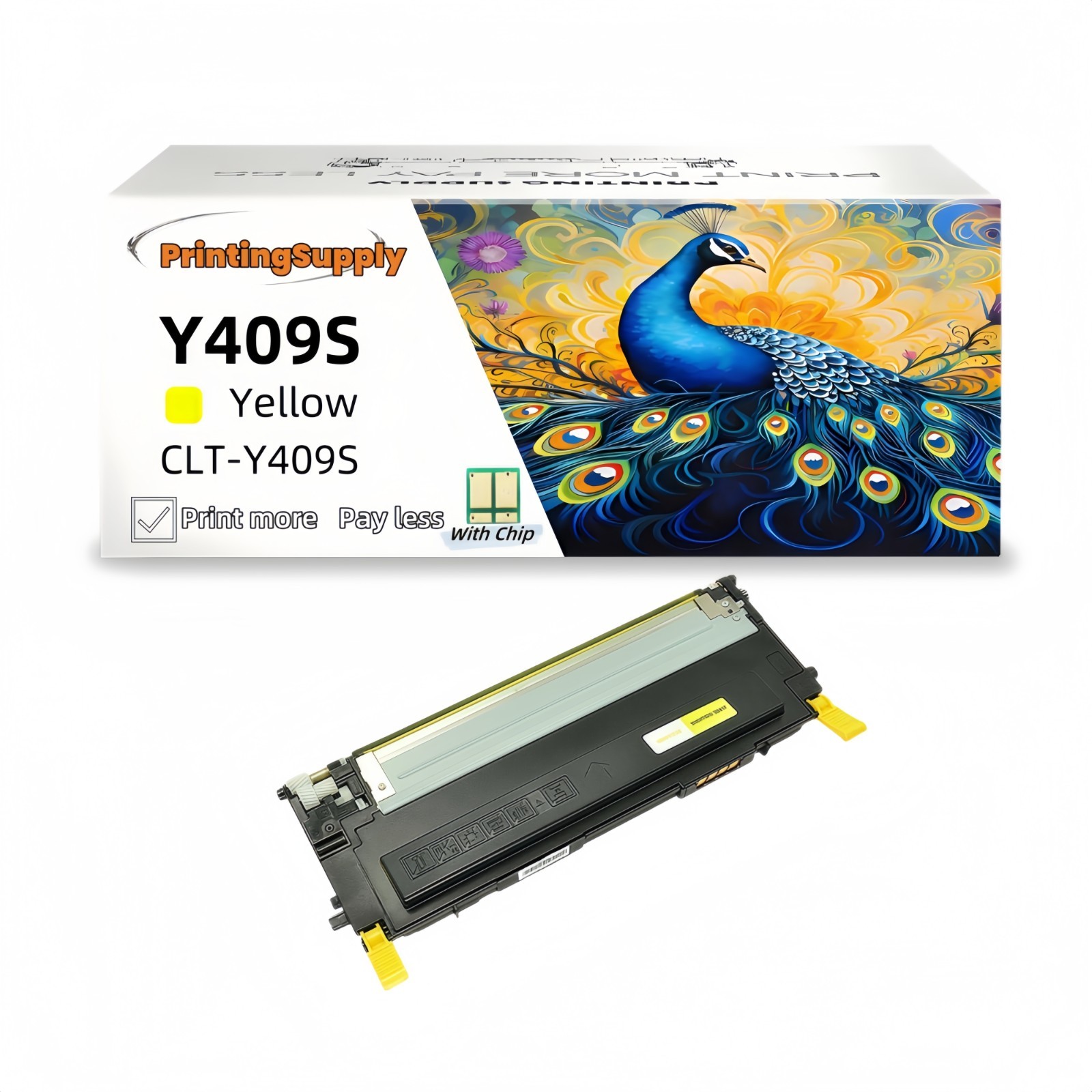 CLT-409S BK/C/Y/M TONER SET For Samsung CLP-310 CLP-315W CLX-3175 CLX-3170n