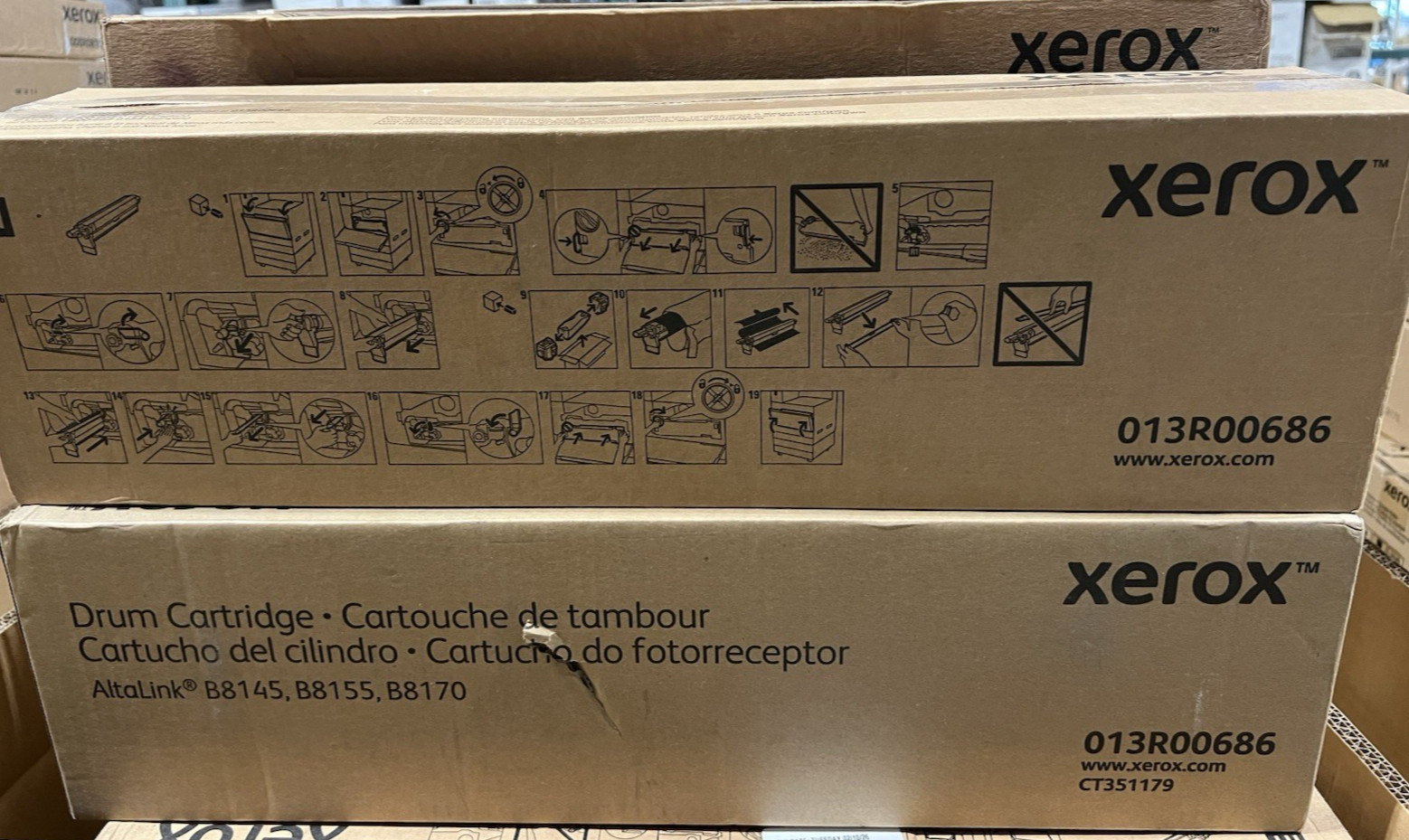 Lot of 10 Xerox Drum Cartridge 013R00686 AltaLink B8145, B8155, B8170