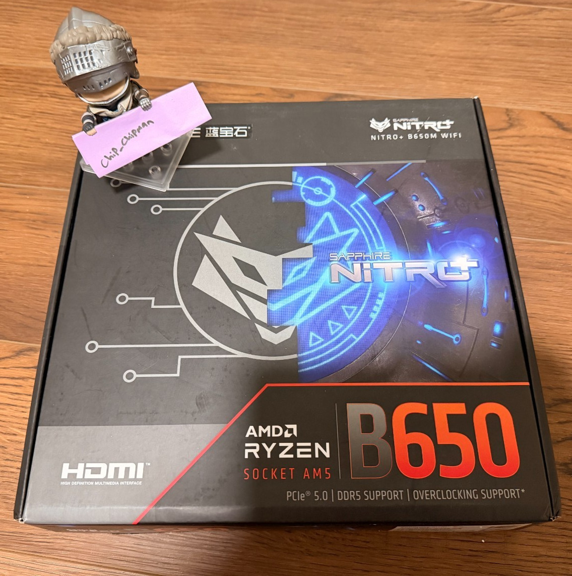 Sapphire NITRO+ B650M WIFI AM5 DDR5 Motherboard, New/Sealed