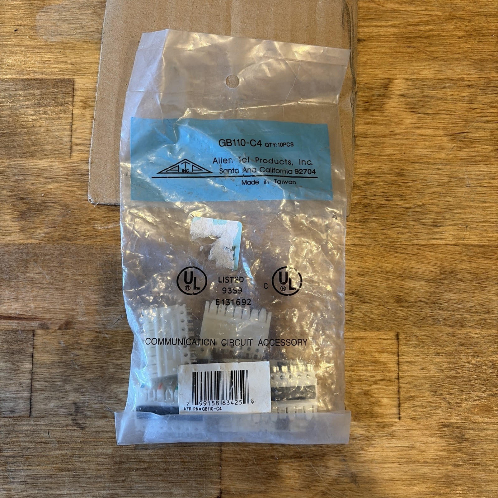 GB110-C4 Allen Tel Cat 5e 110 System 4-Pair Connector - PACK OF 10