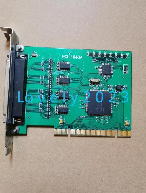 1pc used Advantech PCI-1640A V1.02 PCl Serial Port Card