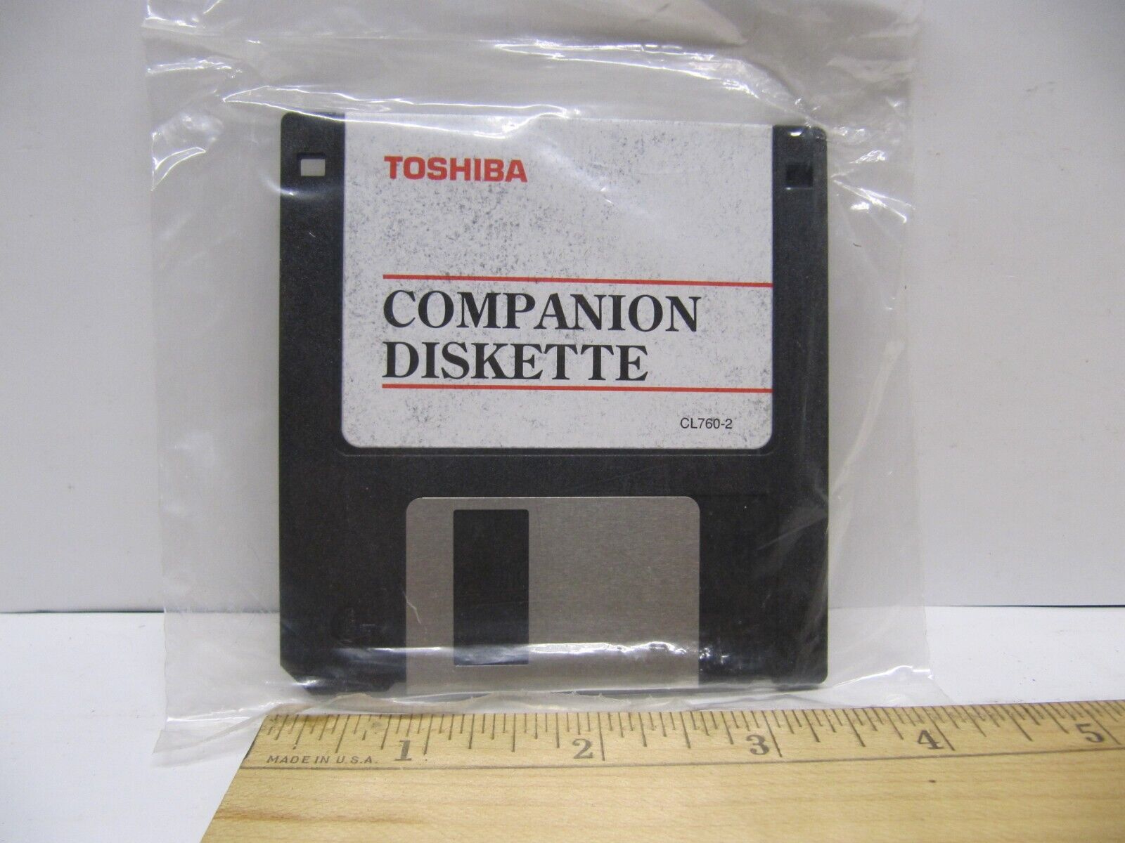 Vintage Sealed 1998 Toshiba Companion Diskette CL760-2 ~ 3.5