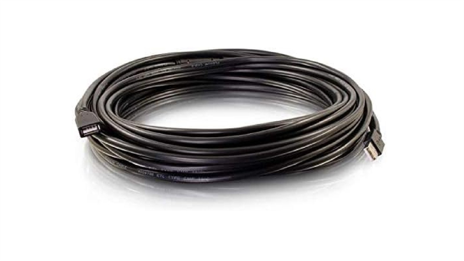 C2G 39935 50ft USB 2.0 A Male to Female Active Extension Cable Plenum CMP New