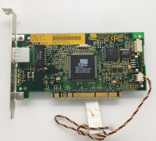 3c905c-txm-g1 - 10/100base-tx pci ethernet adapter card, 3c905c-tx-m, 03-0201-2