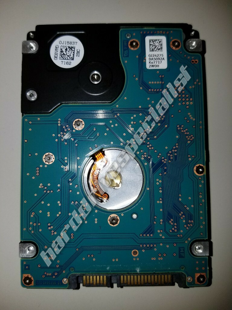 BOARD ONLY HGST HTS541010A9E662 SATA PCB:220 0A90350 01 PN:0J38093 MLC:DA5747