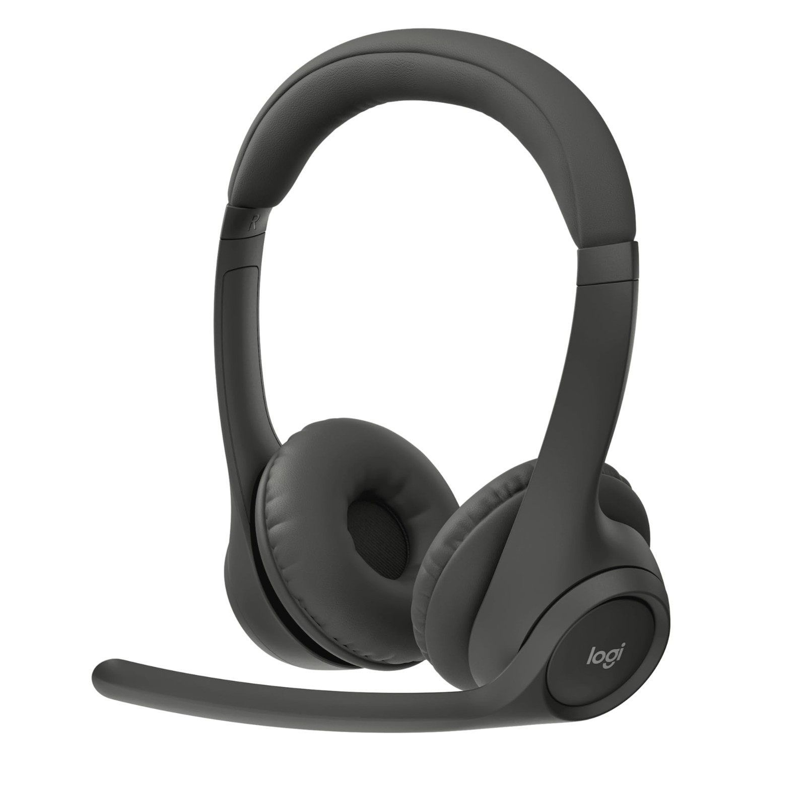 Logitech Zone 301 On-Ear Wireless Headset Graphite Passive Noise Cancellation