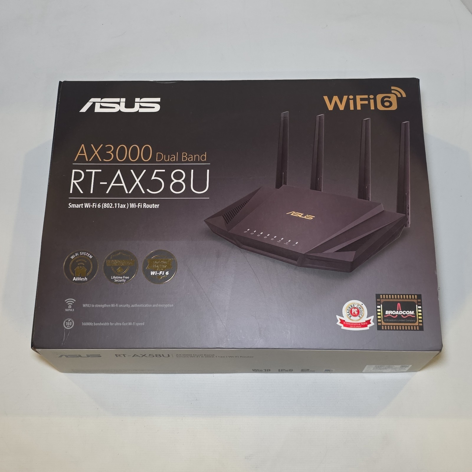 ASUS RT-AX58U AX3000 v2 Dual Band Gaming WIFI 6 Wireless Router