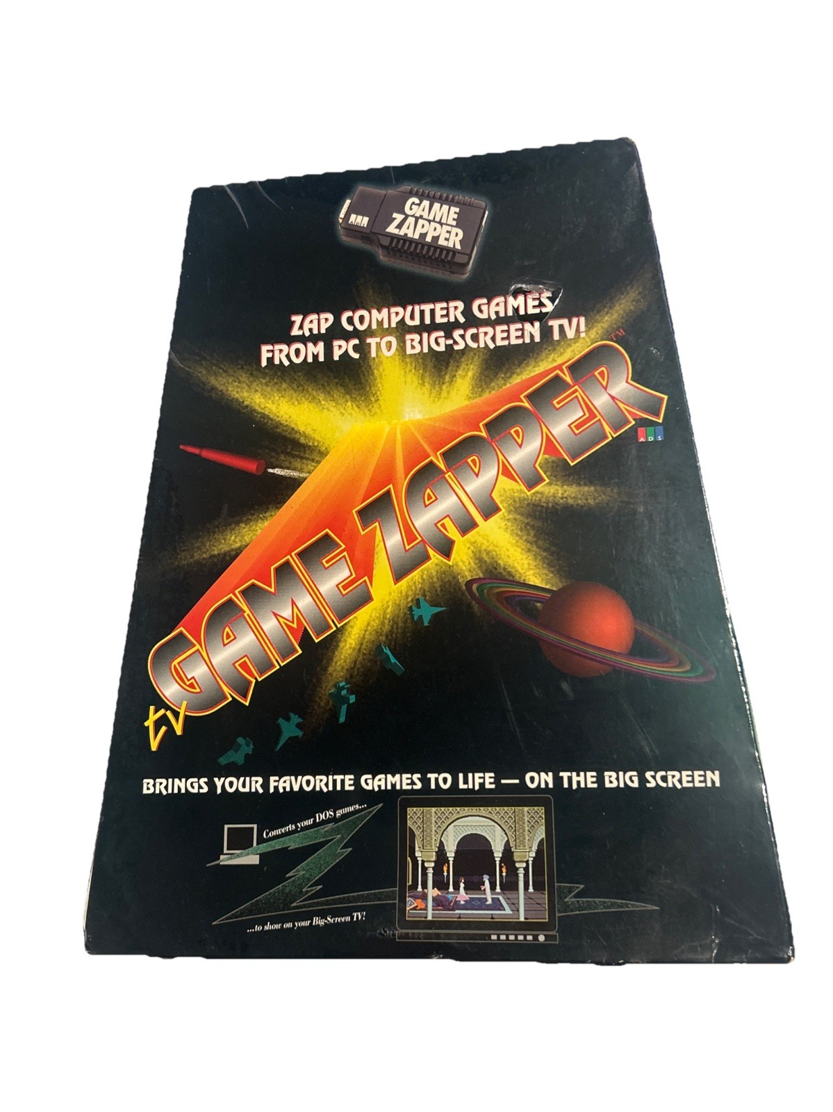 RARE Sealed 1994 Game Zapper PC Covert Your Dos Games To Big Screen TV Vintage