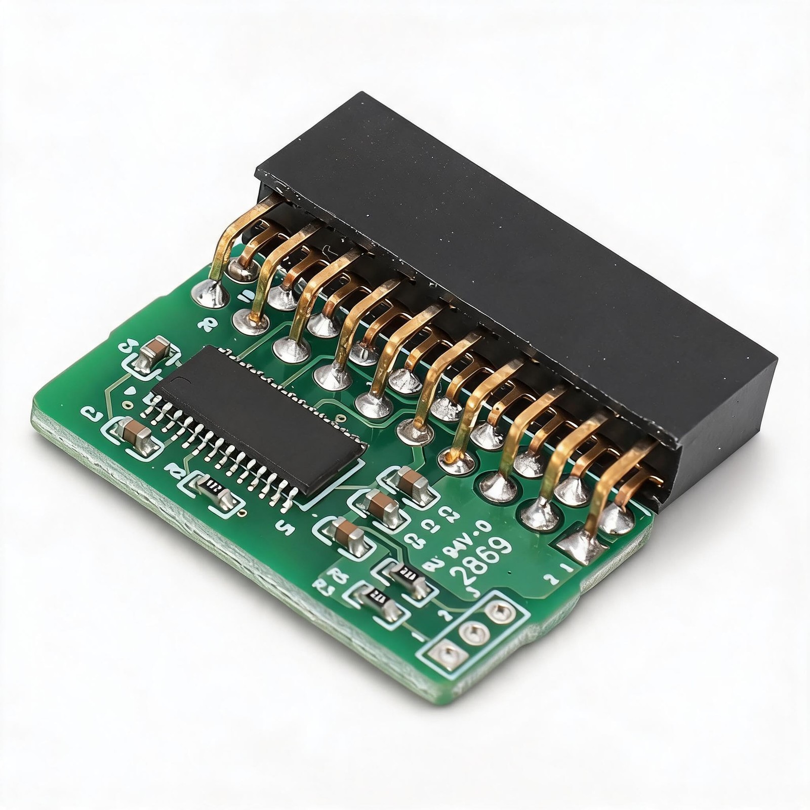 20Pin TPM 2.0 Module for SuperMicro AOM TPM 9665V TCG 2.0, Vertical Trusted Modu
