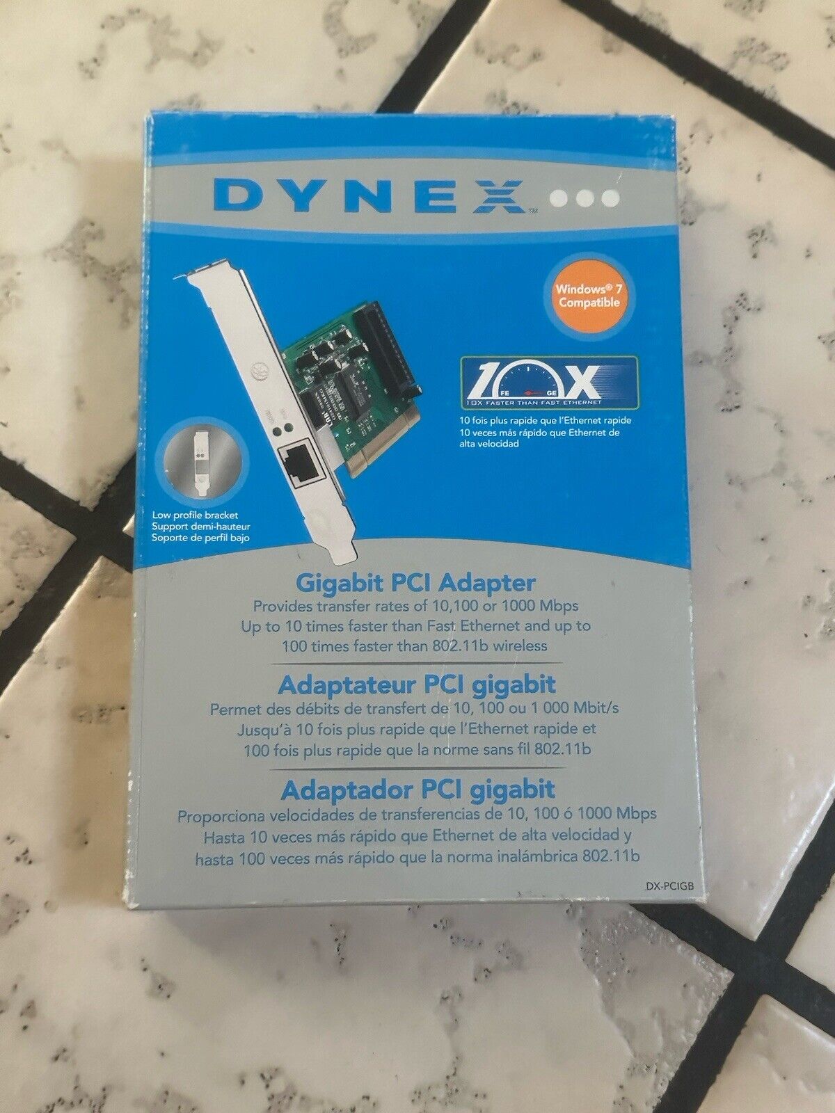 Dynex - Gigabit PCI Desktop Adapter DX-PCIGB