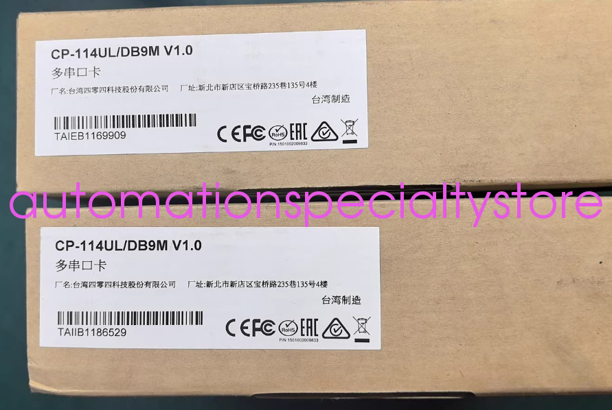 1PCS NEW MOXA  CP114UL/DB9M V1.0 Multi-port card Via DHL or Fedex