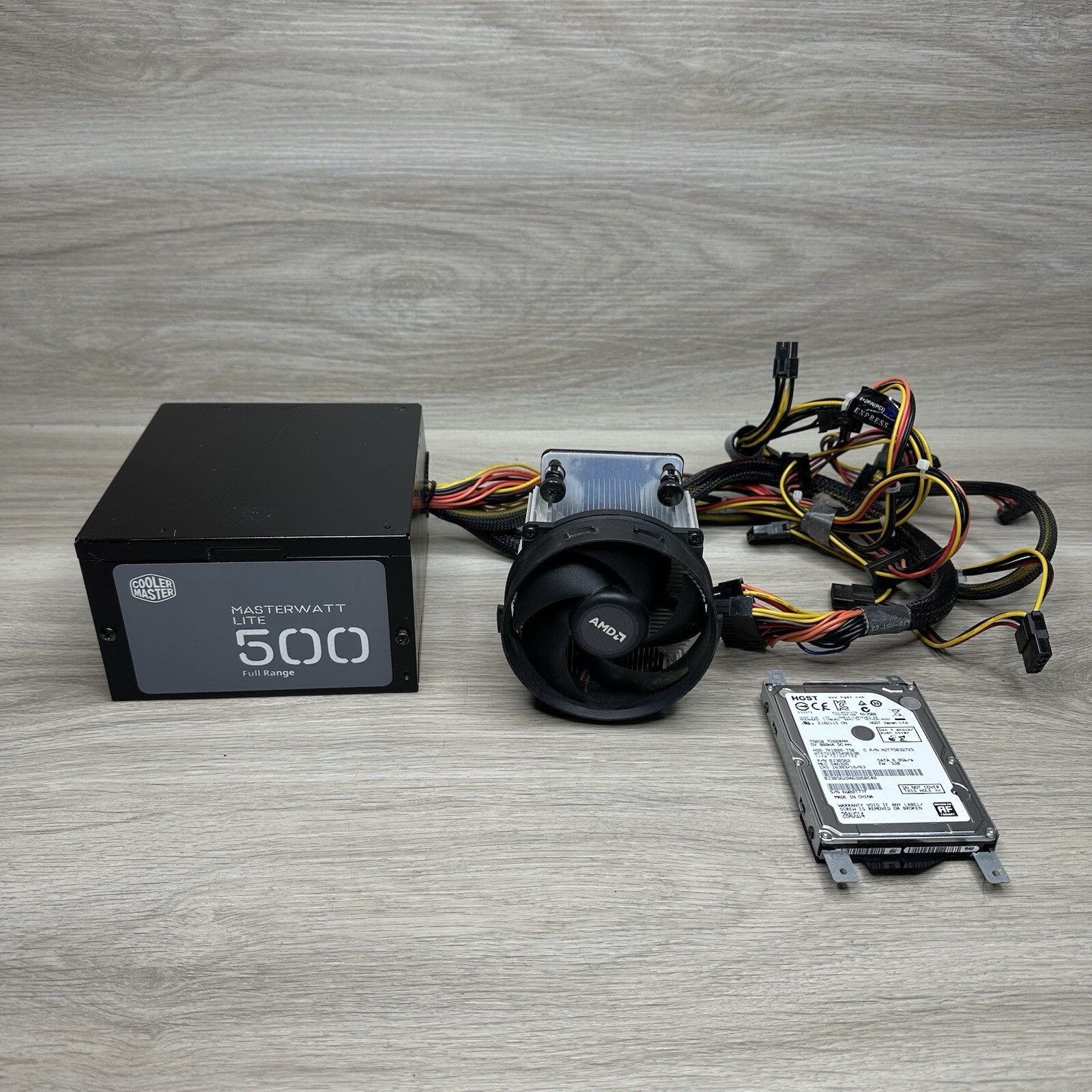 Cooler Master MasterWatt Lite 500W Power Supply MPX-5001-ACAAW w/ AMD Fan & More