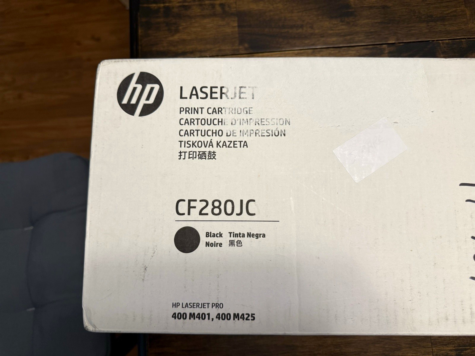 HP Genuine Original CF280JC Black LaserJet Toner for Pro 400 M401 M425