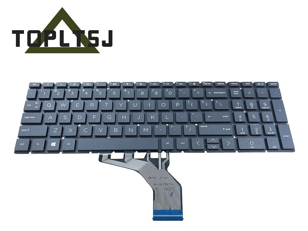 New HP 17-by0071cl 17-by0086cl 17-by1955cl 17-by0012cl Laptop Keyboard Black 