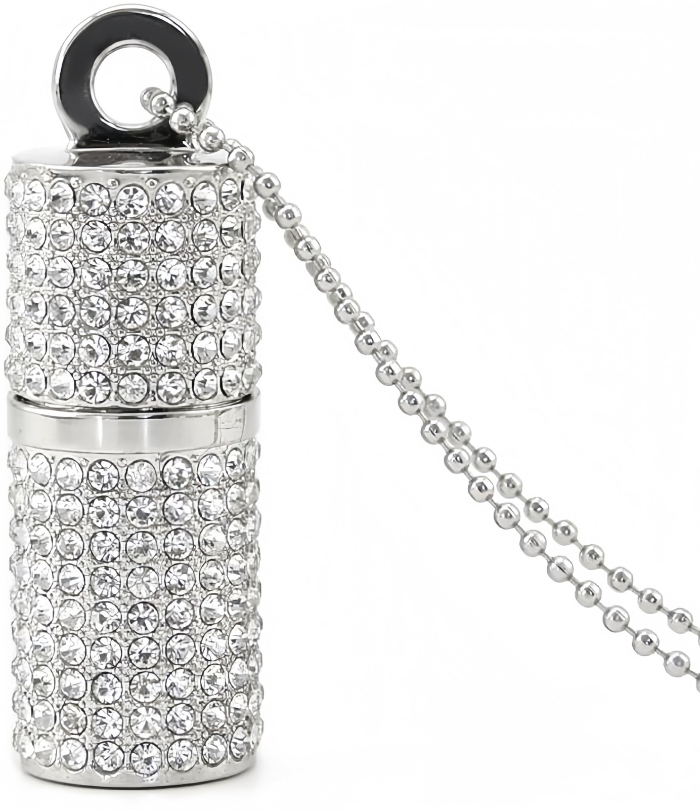 128GB USB 3.0 Flash Drive,Bling Rhinestone Diamond Crystal Glitter Lipstick C...