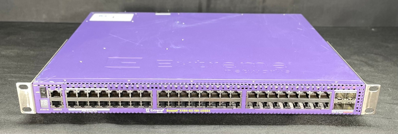 16702 Extreme Networks X460-G2-48T-10GE4 48 Port Gigabit Switch 4x10G SFP+