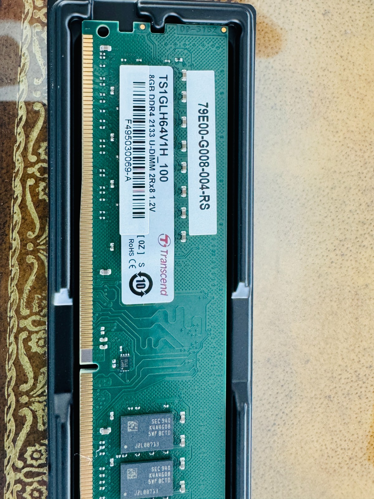 Transcend DDR4-2133 U-DIMM 8GB (2 x 4GB) 2133 MHz PC4-17000 DDR4 Memory...
