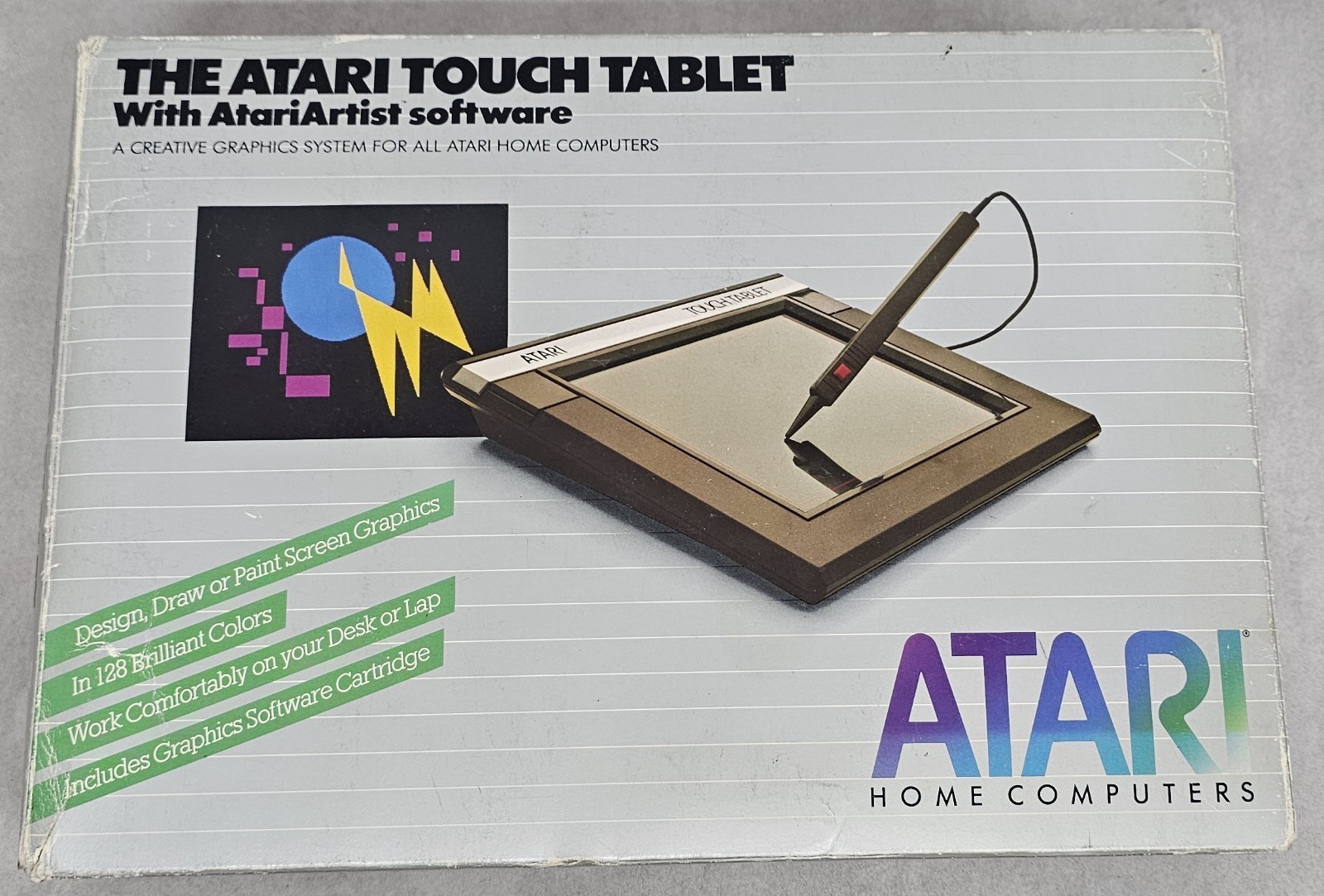 The Atari Touch Tablet x Computer Atari