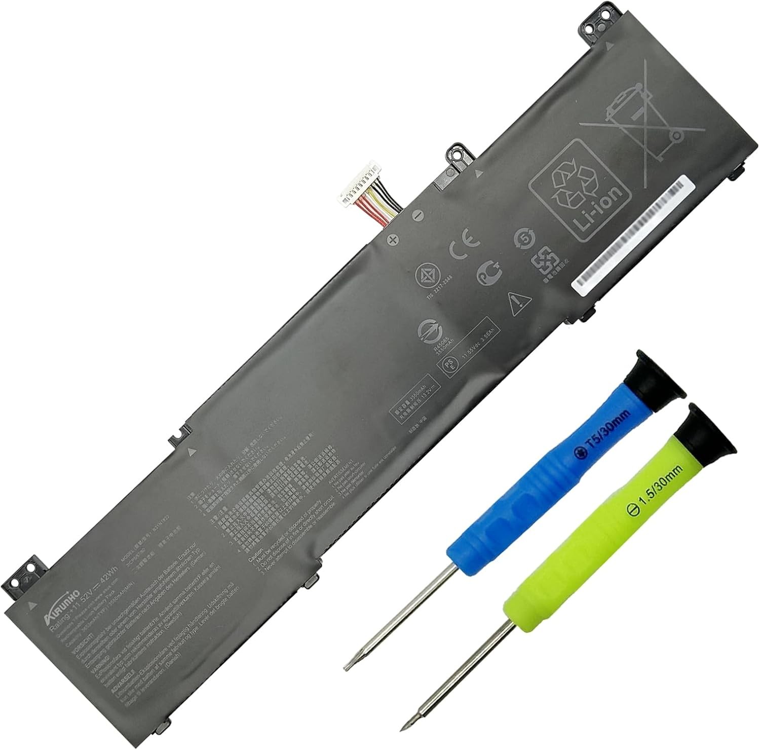 B31N1822 42Wh Laptop Battery Replacement for ASUS ZenBook Flip 14 UM462 UM462DA