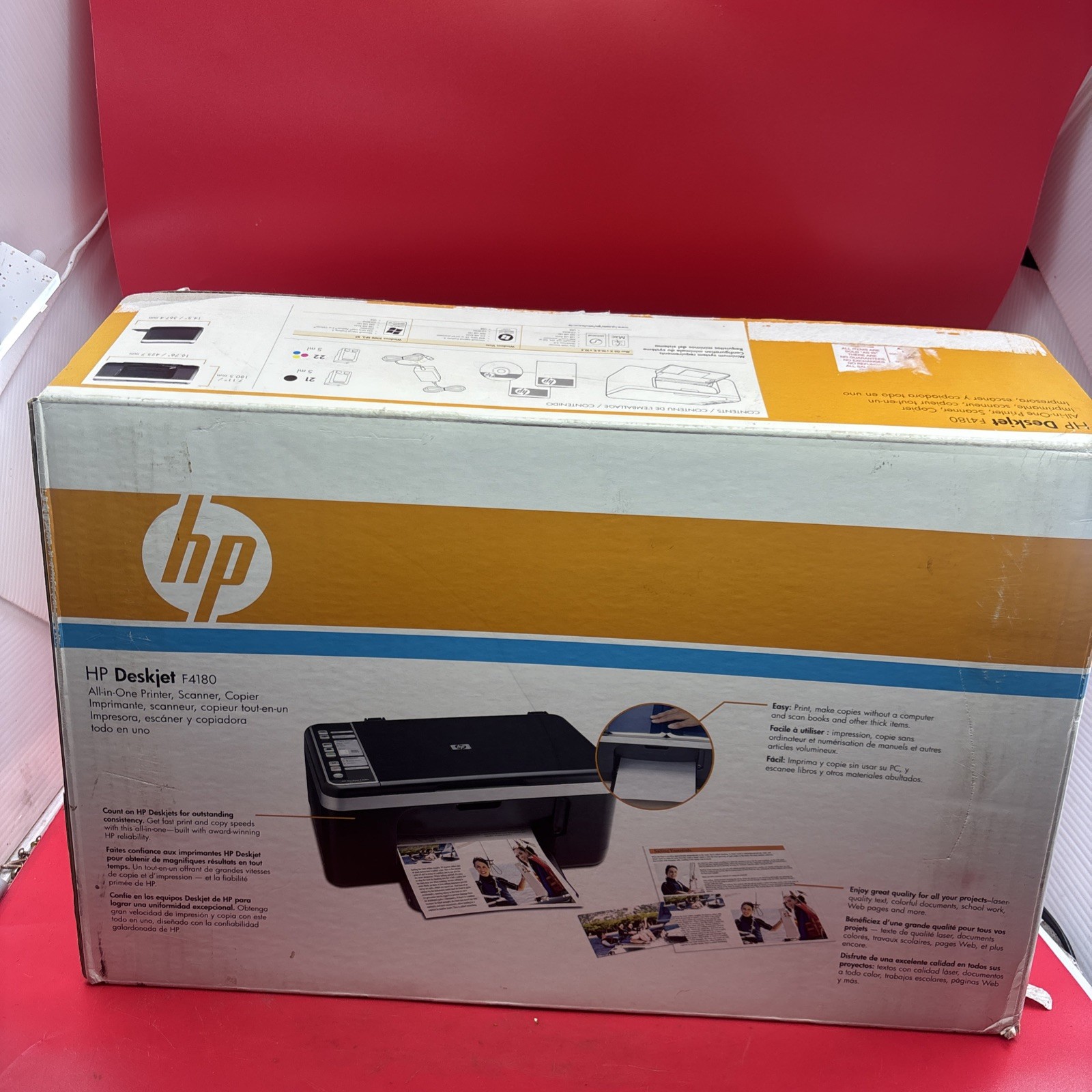 HP Deskjet F4180 All-In-One Inkjet Printer (Open Box)