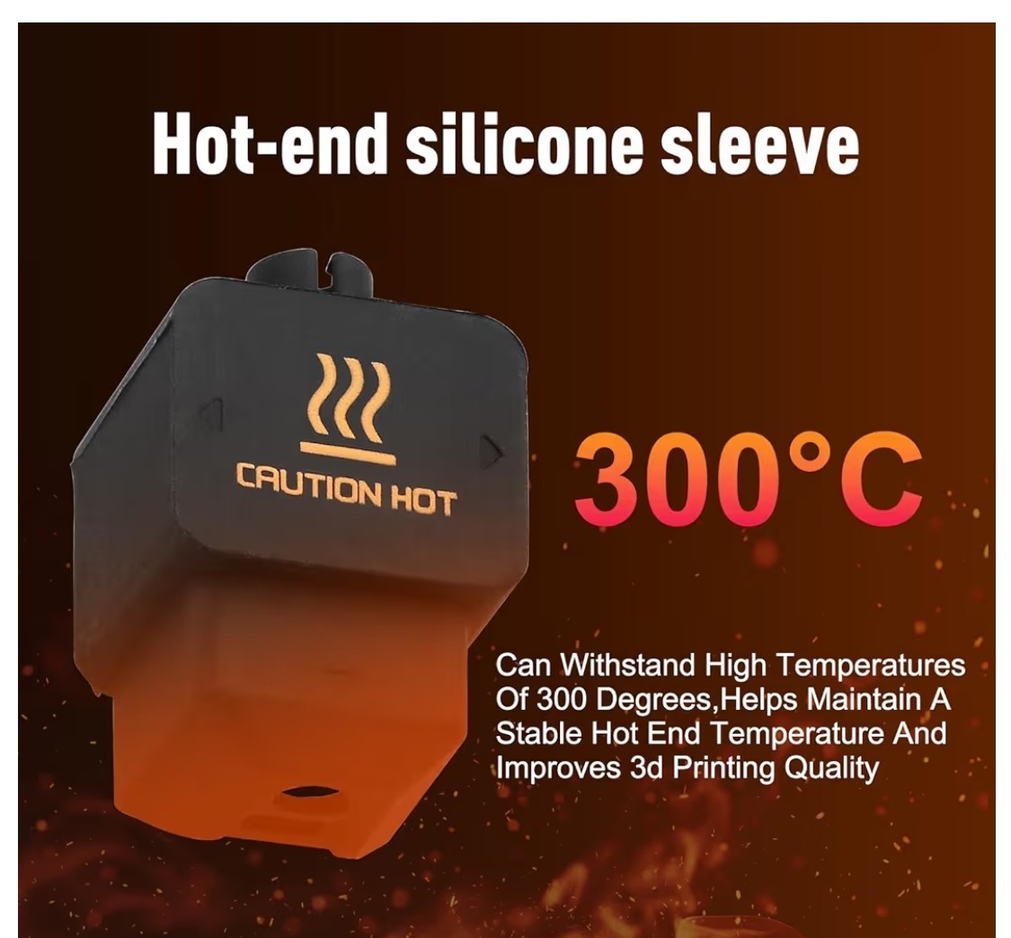 10x Silicone Socks Heating Block Hotend Cover Sleeve 3D Printer