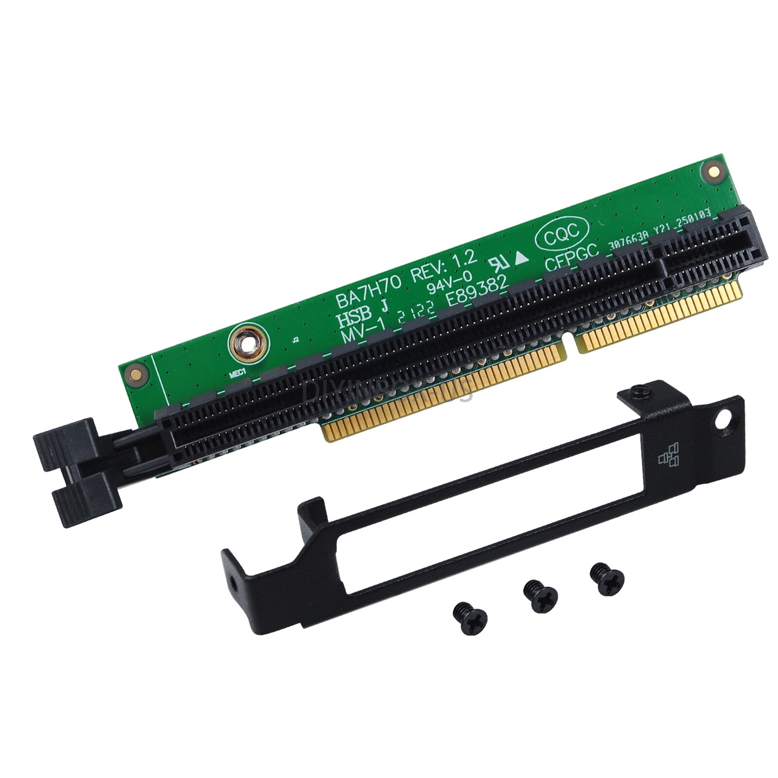 Lenovo ThinkCentre M920q M920x P330 PCIE16 Riser Card 01AJ940 W/Back Plate