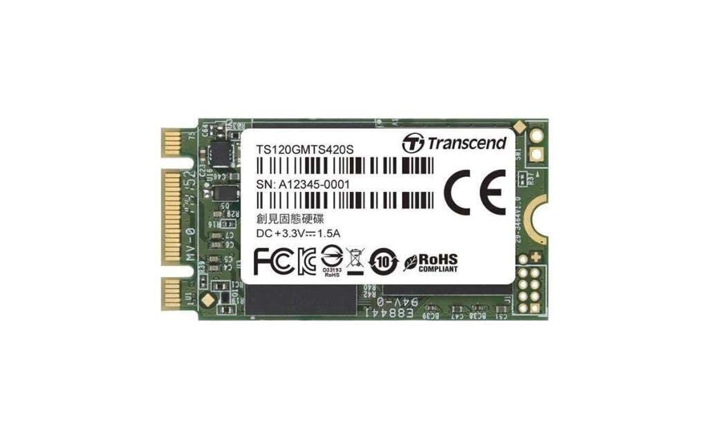 Transcend 120GB SATA III 6Gb/s MTS420S 42 mm M.2 SSD 420S SSD TS120GMTS420S 120G