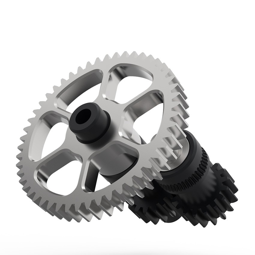 Extruder Straight Tooth Nano Coated One Piece Gear Kit for Voron V0 Sherpa Mini