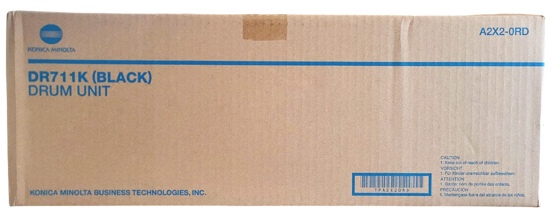Konica Minolta DR711K Black A2X2-0RD A2X20RD Drum Unit New Sealed Open Box