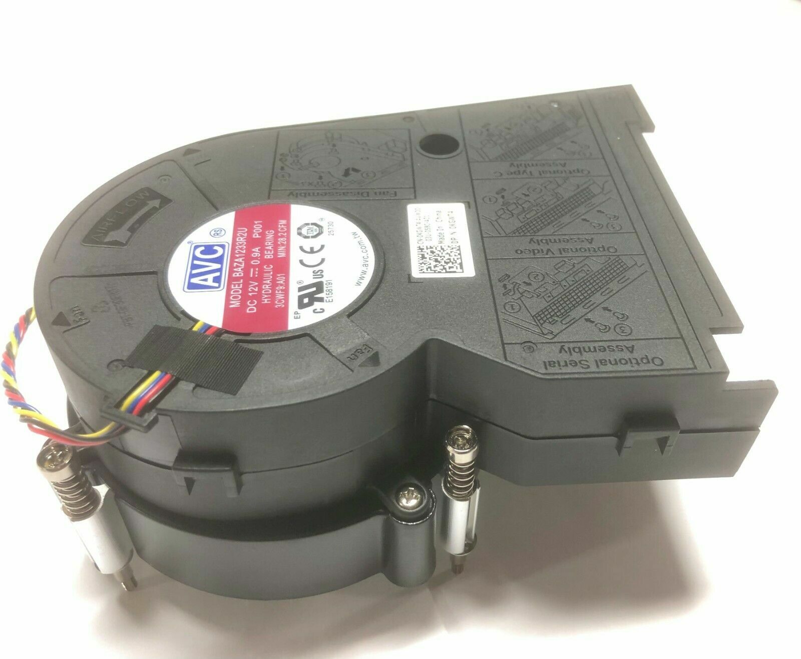 KGWT4 3CWF9 Dell OptiPlex 3060 5060 7060 3050 7050 SFF CPU Blower Fan Heatsink