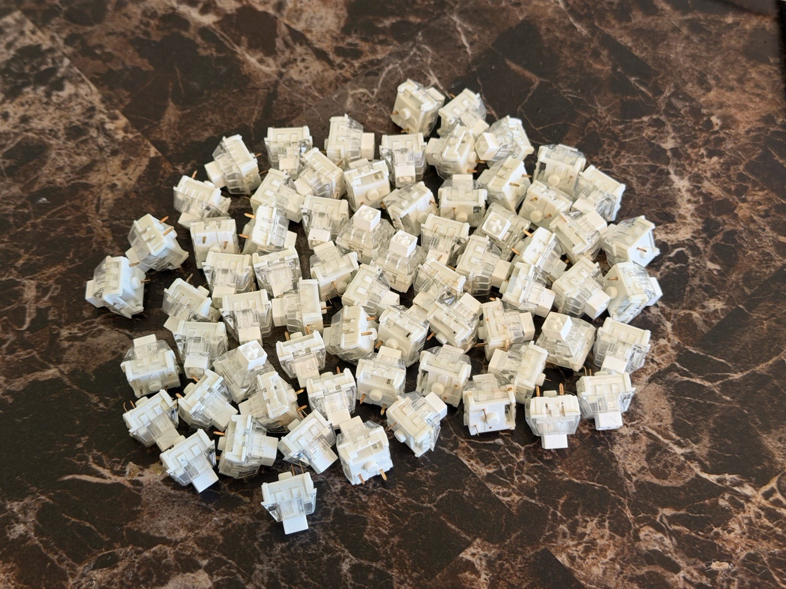 68x Kailh Box White Mechanical Keyboard Switches