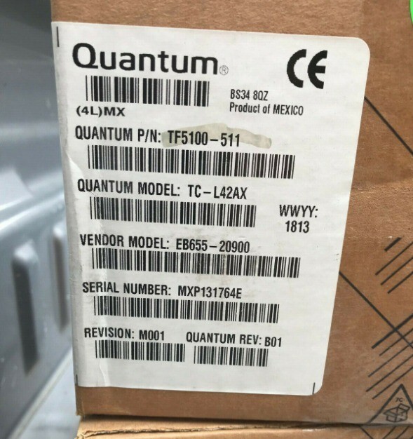 Quantum Ultrium 1760 LTO-4 Internal SCSI Tape Drive TC-L42AX TF5100-512 LTO4