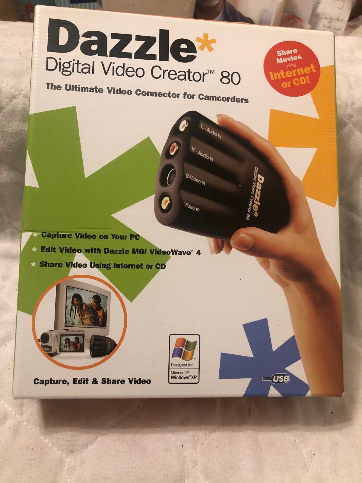 Dazzle Multimedia DM5400 Digital Video Creator 80  Factory Sealed