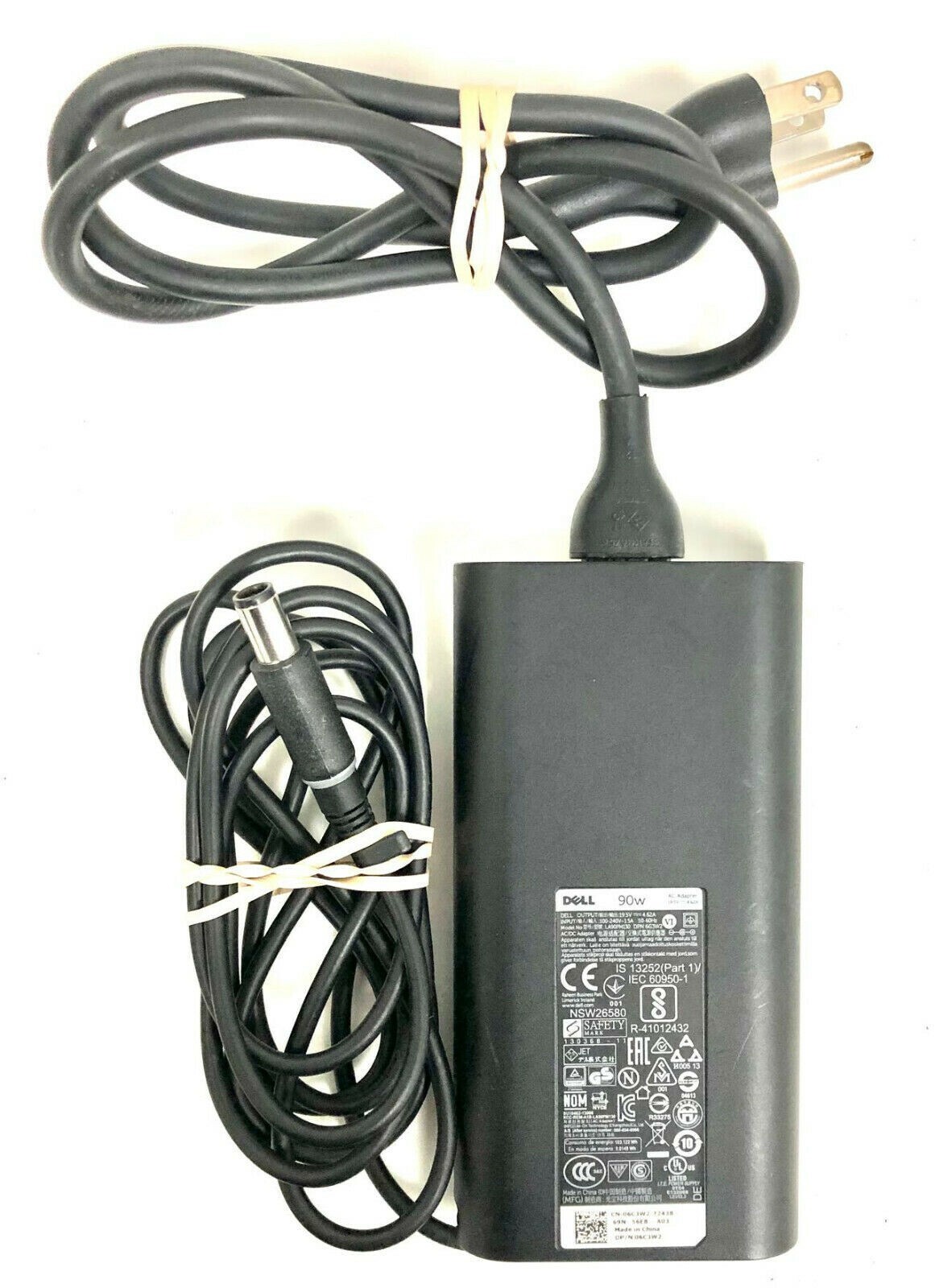 Lot Genuine Dell OEM DA90PM111 90W 19.5V 4.62A Laptop AC Power Adapter Charger