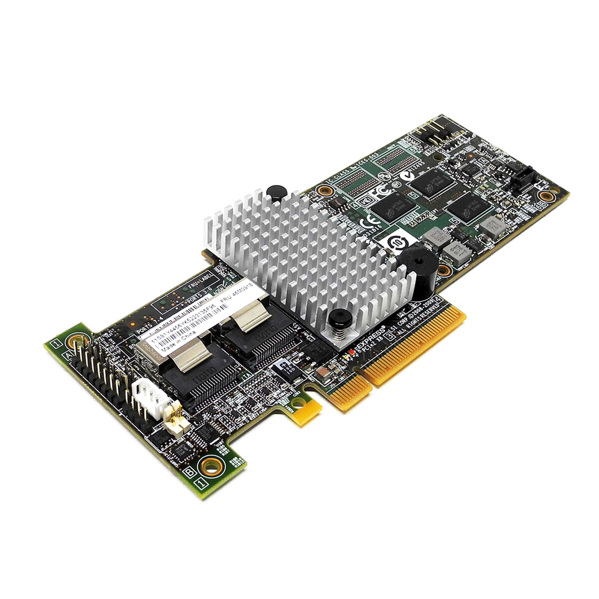 IBM M5014 8-Port 6Gb PCIe x8 RAID Controller Without Bracket 46M0918 L3-25121...