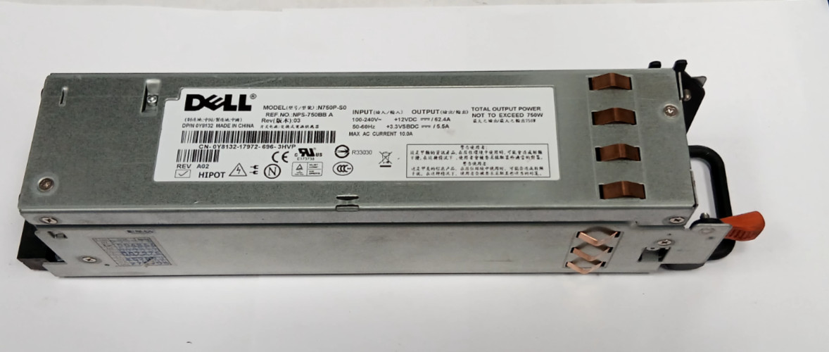 DELL 0Y8132 N750P-S0 NPS-750BB A 03 750W POWER SUPPLY  (R2TROLLEY.2)