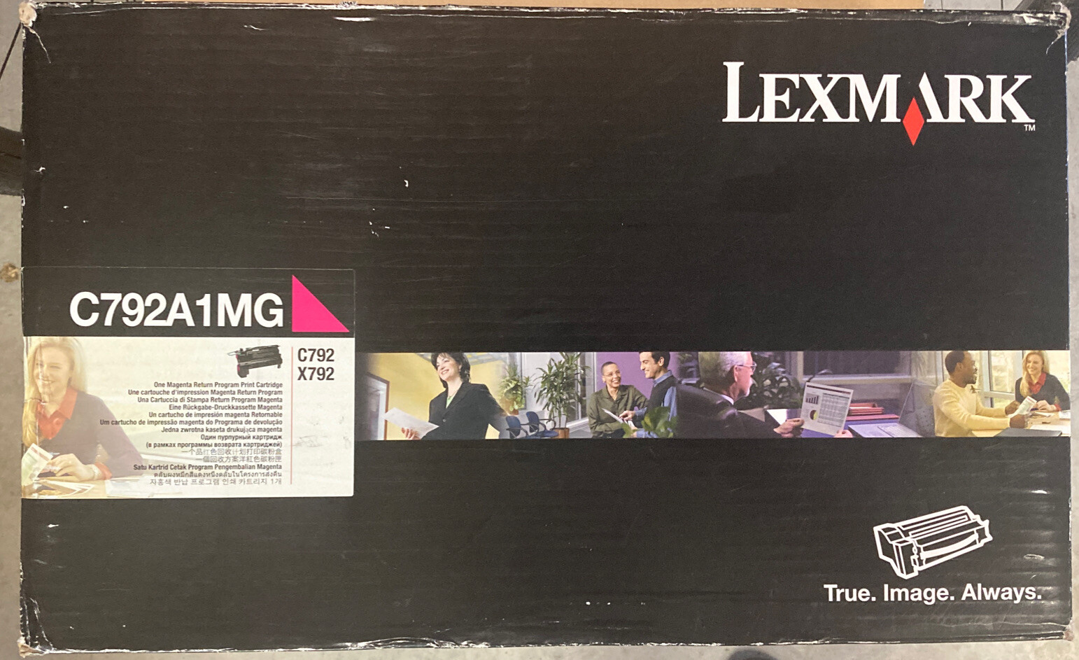 Lexmark C792A1MG Toner, 6,000 Page-Yield, Magenta (LEXC792A1MG) - OPEN BOX