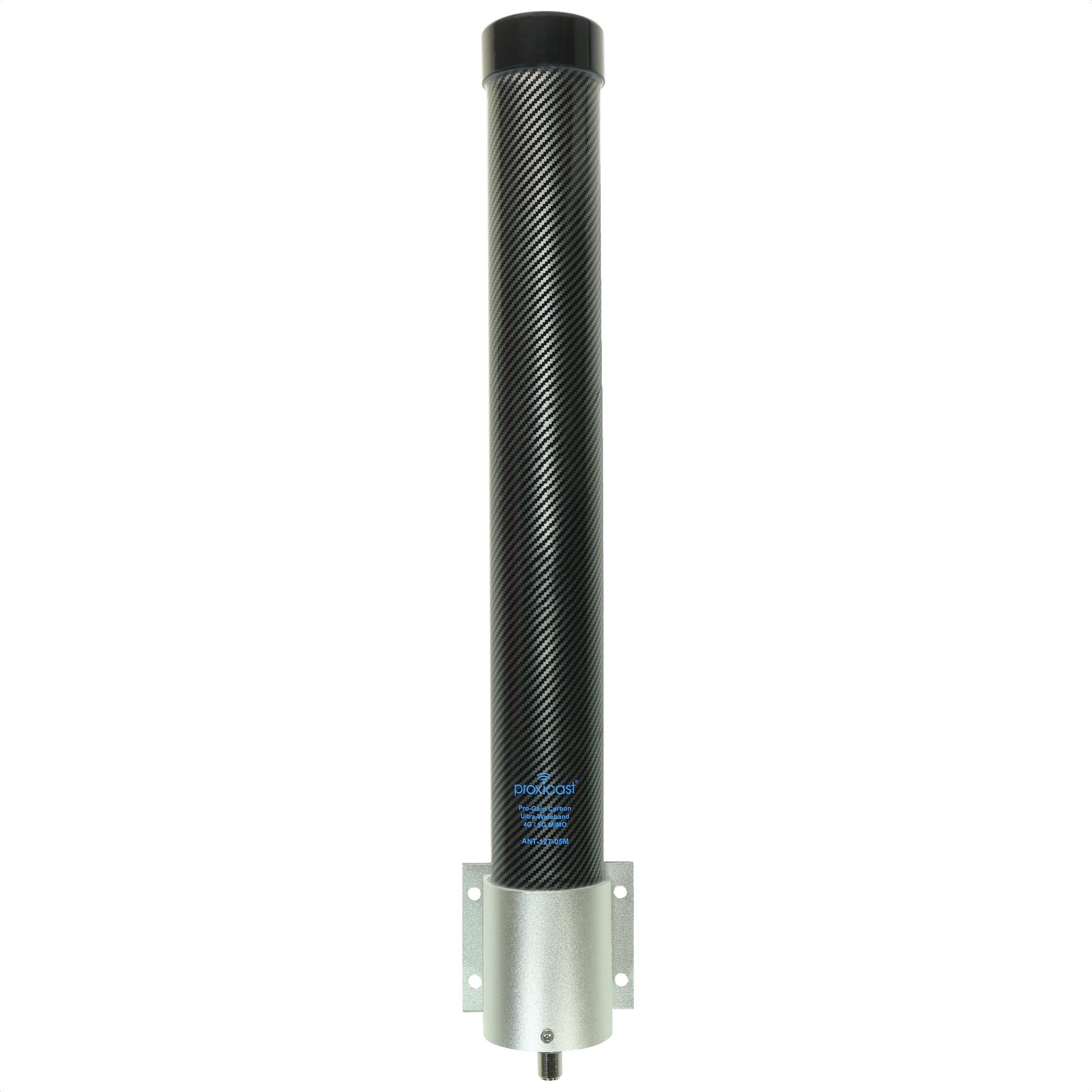Proxicast Pro-Gain 4G / 5G MIMO Antenna - Wide-Band Omni-Directional Carbon
