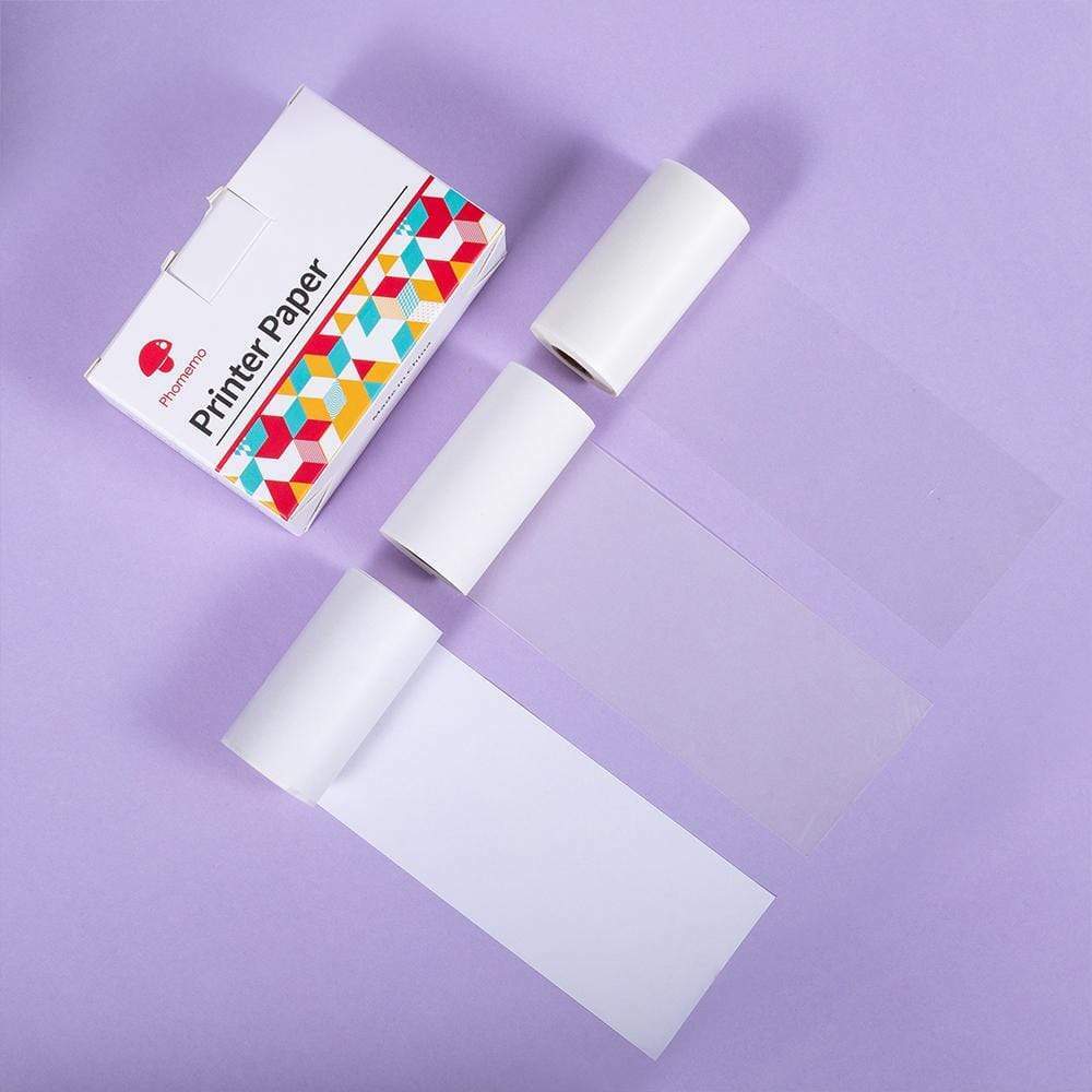 Phomemo Thermal Sticker Paper for Phomemo T02/M02/M02S/M02 Pro Pocket Printer