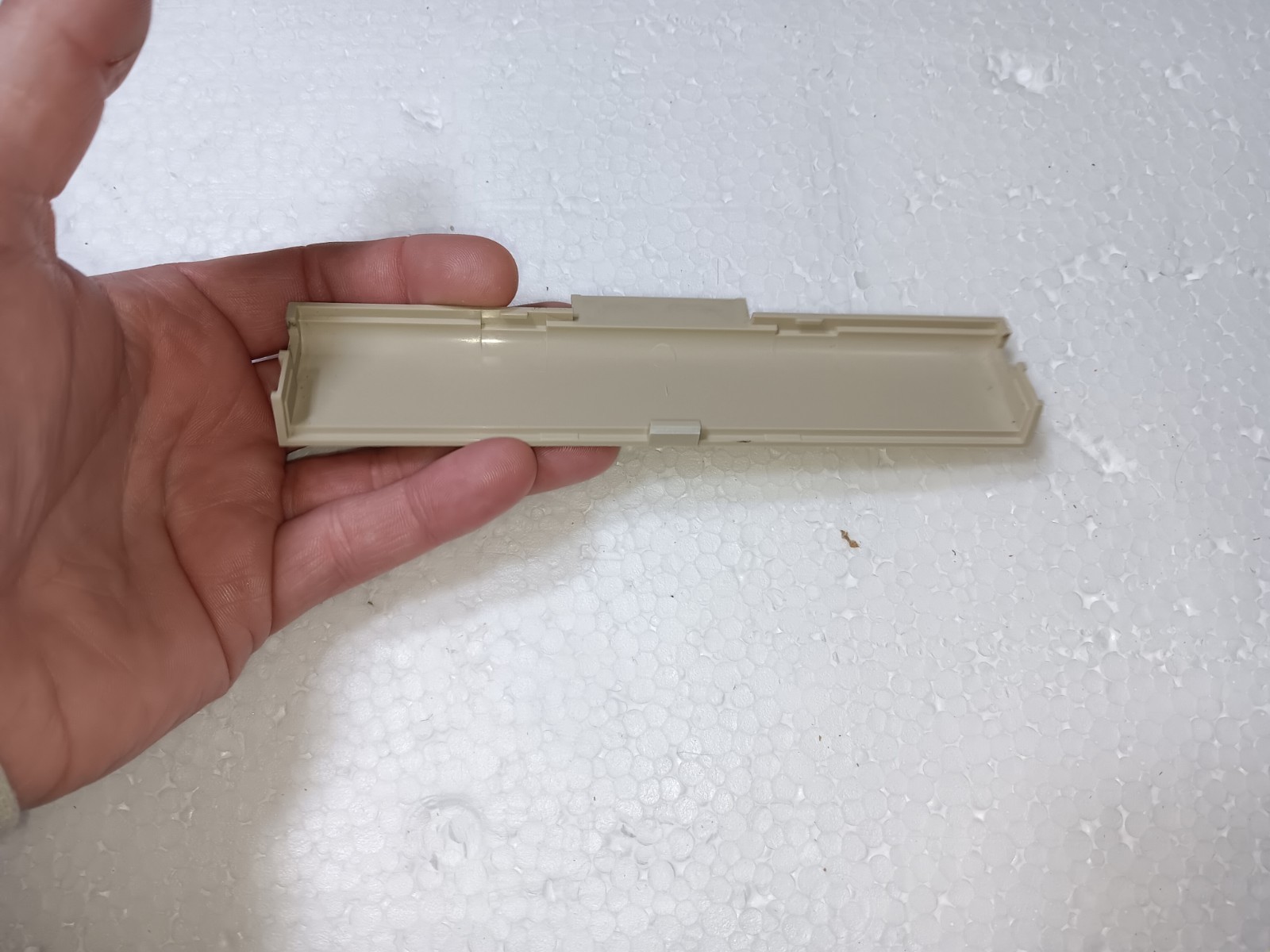 Tandy 200 Portable EXACT SPOTTY DARK & FADED-INTACT HINGE COVER ONLY-SEE ALL