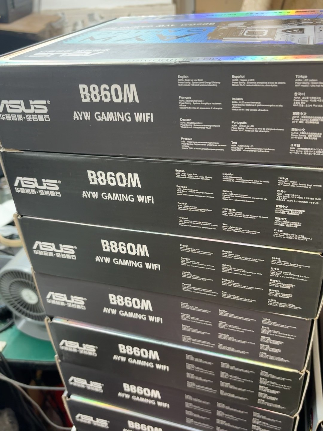 Asus B860M AYW GAMING WIFI LGA1851 DDR5 Micro ATX Motherboard Intel 14/15 CPU