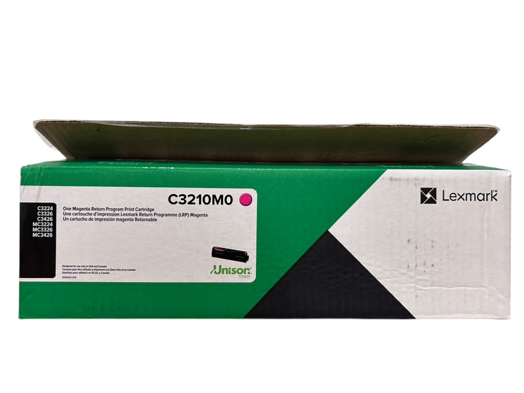 Original Lexmark C3210M0 Magenta Print Cartridge New Open Box