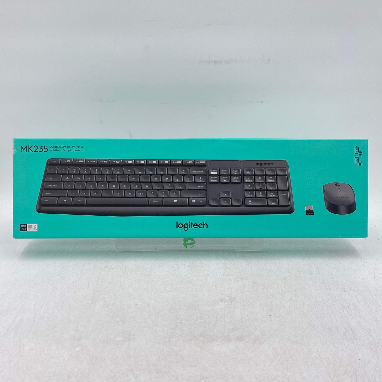 New Logitech MK235 Wireless keyboard and Mouse Combo 920-007897