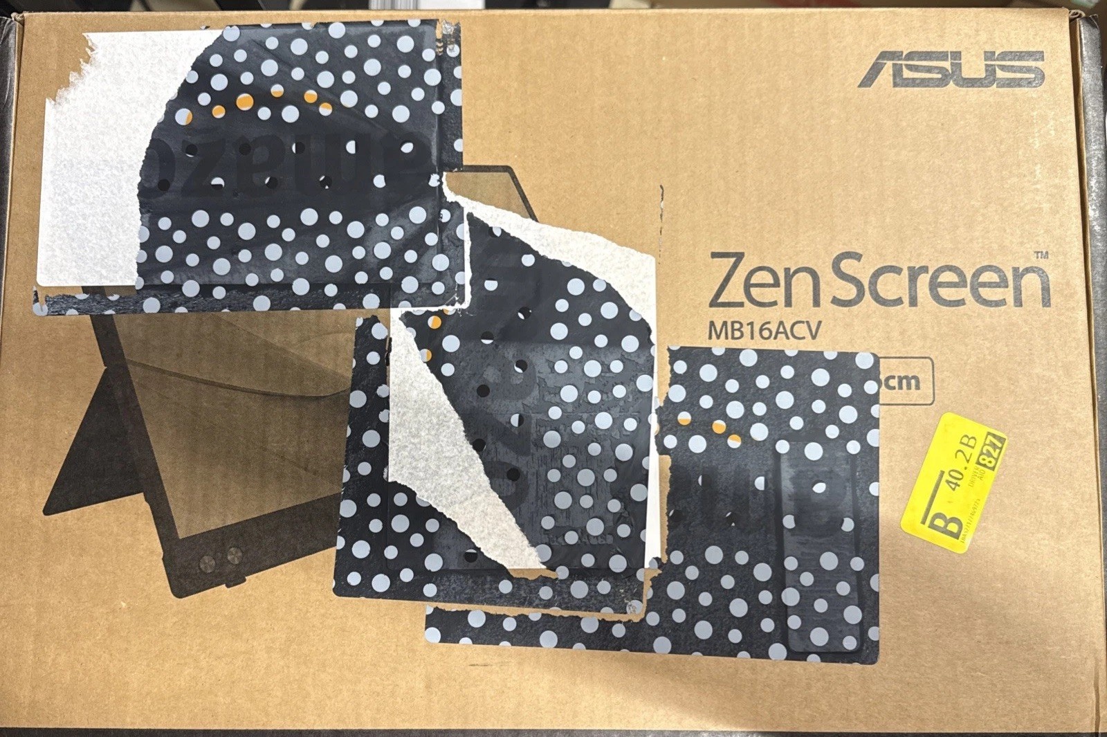 ASUS ZenScreen 15.6” Portable Monitor MB16ACV – Full HD IPS USB-C